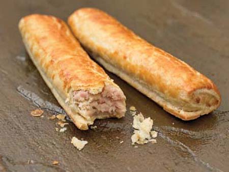 Crantock Bakery: Sausage roills