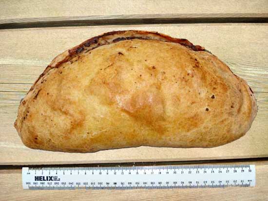 A Ron Dewdney Extra Large pasty