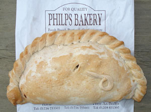 Philps premium pasty with bag